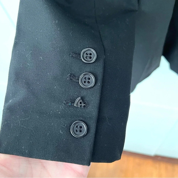 Ingrid & Isabel Ponte Knit Maternity Black Blazer - Picture 3 of 6